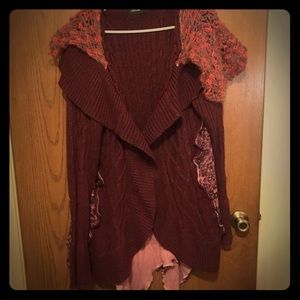 Boho lagen look sweater